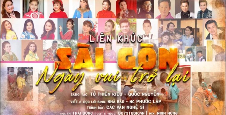 30 nghệ sĩ nổi tiếng tham gia MV ca cổ “Sài Gòn, ngày vui trở lại” của NSƯT Hữu Quốc